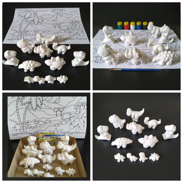 Kit Completo Floresta dos Dinossauros 3D